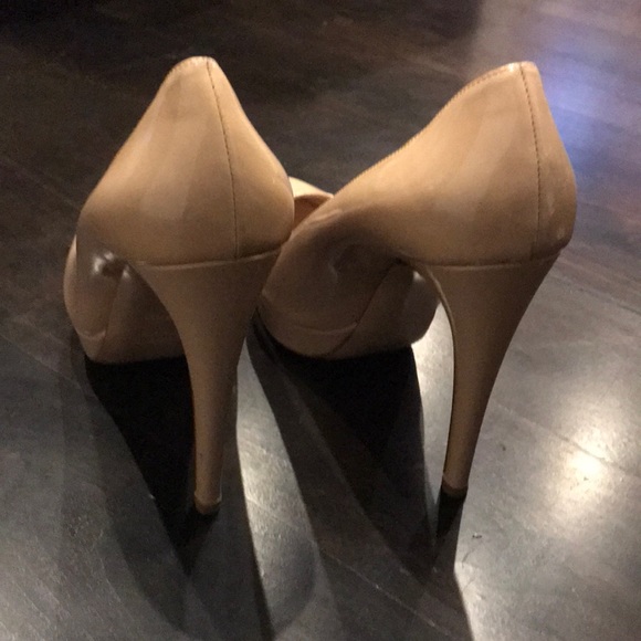 Miu Miu Platform Semi Pointed-Toe Pumps - Picture 4 of 5